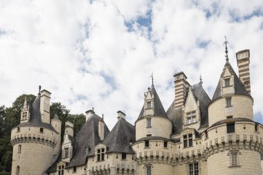 Usse Şatosu ya da Uyuyan Güzel Fransa 'nın Loire Vadisi' nde.