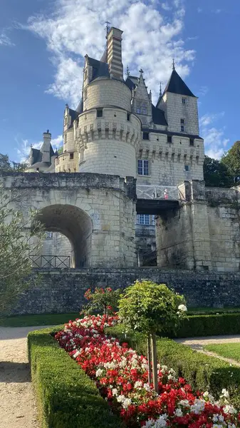 Śpiąca Królewna Zamek Rigny Uss Dolinie Loary Francja — Zdjęcie stockowe