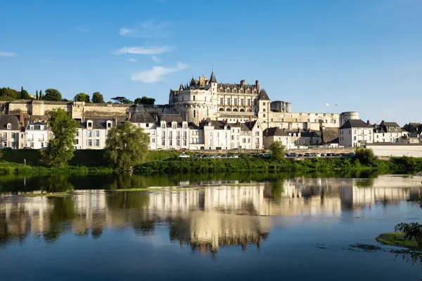 Den Kungliga Slottet Amboise Ett Perfekt Exempel Loire Slott — Stockfoto