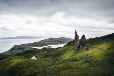 yaşlı adam storr üzerinde Isle of skye, İskoçya'nın
