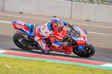 MotoGP 2022 . Johann Zarco (5). Pramac Yarış Takımı. Pertamina Mandalika Uluslararası Pist Endonezya 'da. (Editör Yayınları) Yakalanan: 16 Şubat 2022 Kuta, Central Lombok, Batı Nusa Tenggara, Endonezya.