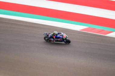 MotoGP 2022 . Fabio Quartaro (20). Canavar Enerjisi Yamaha Takımı. Pertamina Mandalika Uluslararası Pist Endonezya 'da. (Editör Yayınları) Yakalanan: 16 Şubat 2022 Kuta, Central Lombok, Batı Nusa Tenggara, Endonezya.