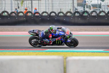 MotoGP 2022 . Fabio Quartaro (20). Canavar Enerjisi Yamaha Takımı. Pertamina Mandalika Uluslararası Pist Endonezya 'da. (Editör Yayınları) Yakalanan: 16 Şubat 2022 Kuta, Central Lombok, Batı Nusa Tenggara, Endonezya.