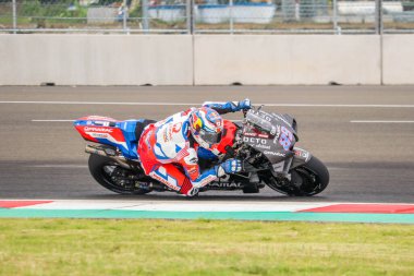 MotoGP 2022 . Jorge Martin (89) . Pramac Yarış Takımı. Pertamina Mandalika Uluslararası Pist Endonezya 'da. (Editör Yayınları) Yakalanan: 16 Şubat 2022 Kuta, Central Lombok, Batı Nusa Tenggara, Endonezya.