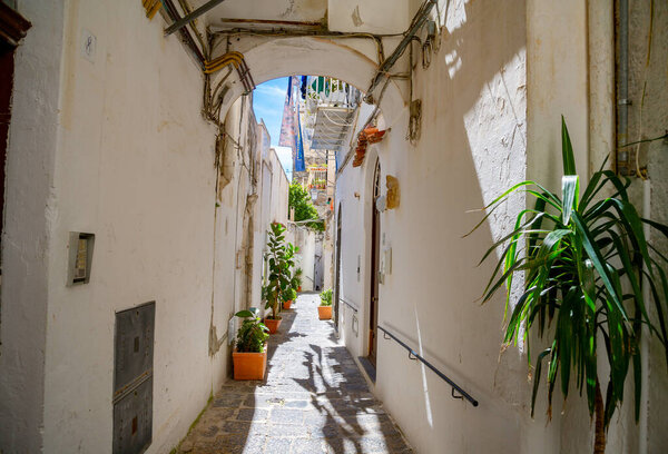April 20 2022-Amalfi a city with very narrow streets like a labyrinth going up and down the Amalfi coast