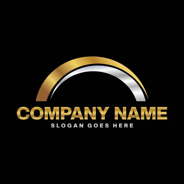 yaratıcı soyut köprü logo tasarım şablonu