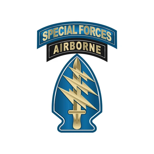 ABD Ordusu Özel Kuvvetleri amblem logo taşıyıcısı. 