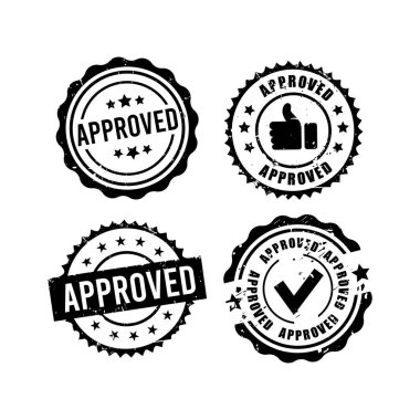 Kalite kontrol onaylı lastik mühür eski bakış açısı