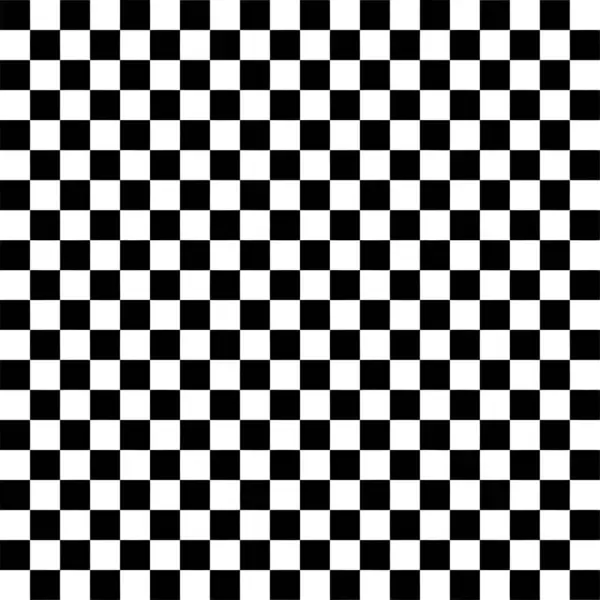 Modern Damalı Desen Siyah ve Beyaz Doku Satranç Yazısı