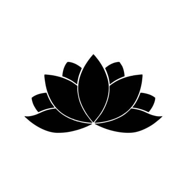 Lotus lüks logo şablonu