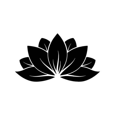Lotus lüks logo şablonu