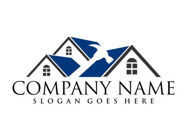 ev servis vektör logo şablonu. bu tasarım ev hizmetleri ve onarım için uygundur