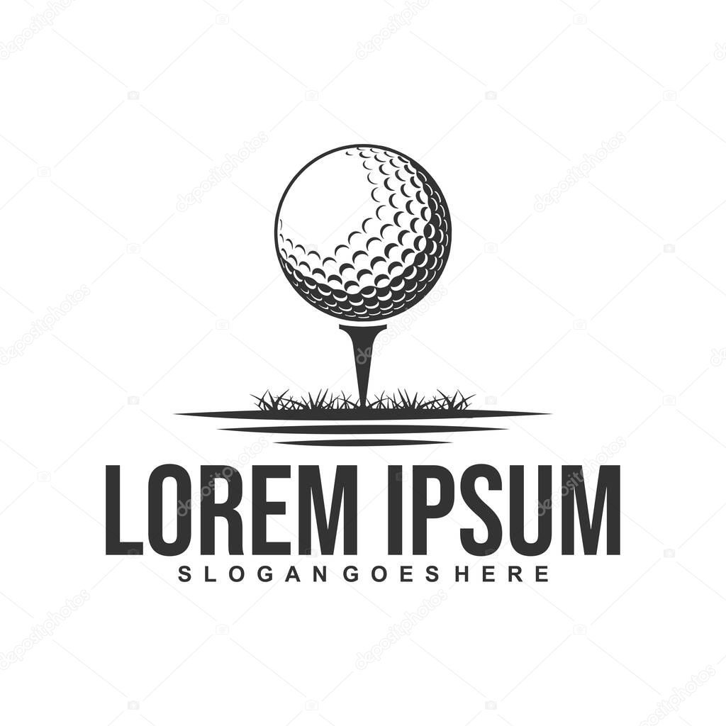 Golf Logo, Golf Logo Design Template Vector.