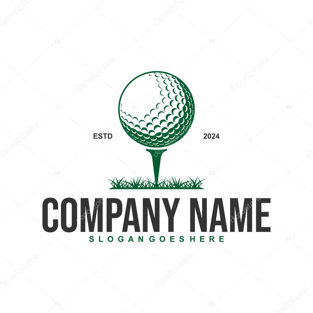 Golf Logo, Golf Logo Design Template Vector.