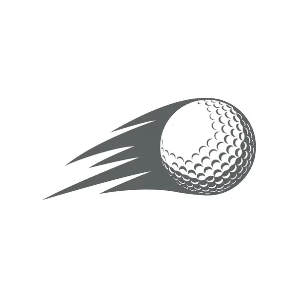 Swoosh Tasarımlı Vektör Golf Topu