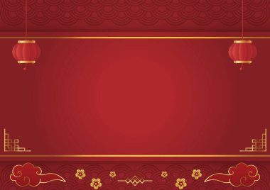 Çin Yeni Yıl Kırmızı Fener Tasarımı