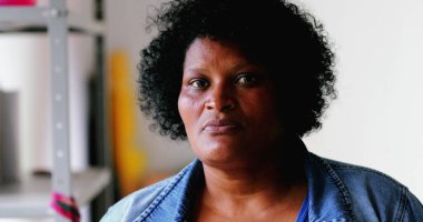 Brezilyalı kadın portresi.