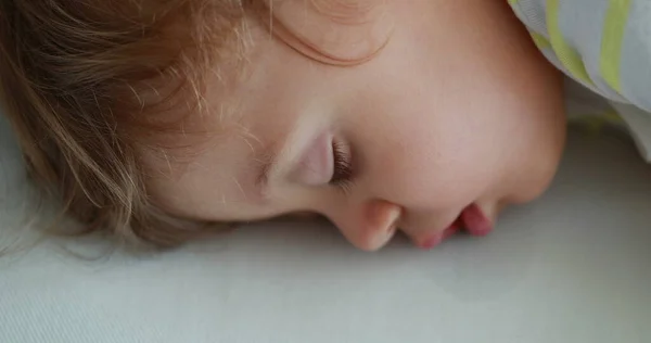 Infant Baby Drooling Afternoon Nap — 图库照片