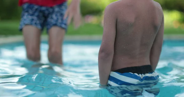 Kinder Schwimmbad Spielen Mit Spaß — Stockfoto