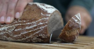 800 fps Ekmek Shot Hız rampası yavaş çekim karbonhidrat bıçak kesme