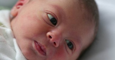 Newborn baby first day of life