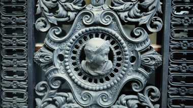 Avrupa Zarafeti - Kapı Yanı Yüzü Yakın Çekim Geleneksel Adortment