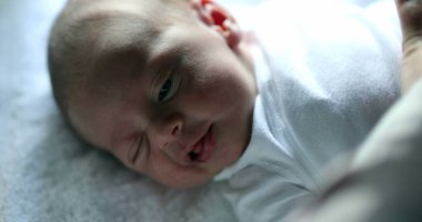 Baby newborn in first week of life