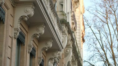 Geleneksel Avrupa mimari binaları ayrıntıları