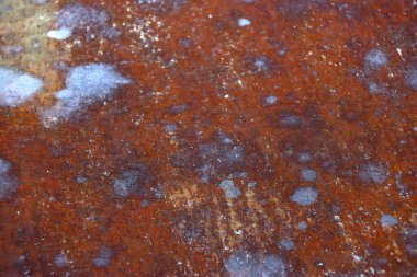 Çizik ve çatlaklarla metal doku