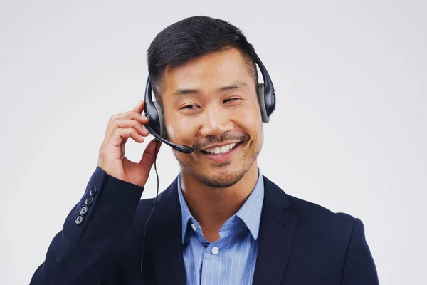 You Know Who Contact Youre Need Studio Shot Handsome Young — Stock Photo, Image
