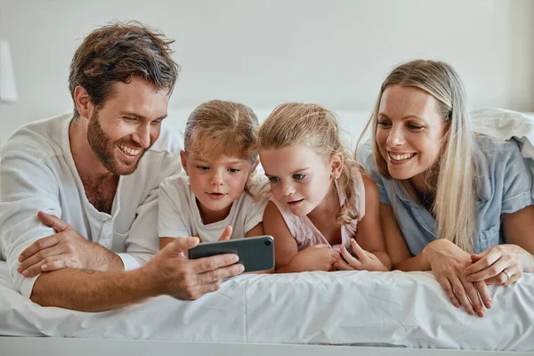 Hooked on Phone. Family Play Mobile Phone Game at Home. Staying Connected  with Cell Phone. Family Communication Stock Photo - Image of beard, baby:  180857330