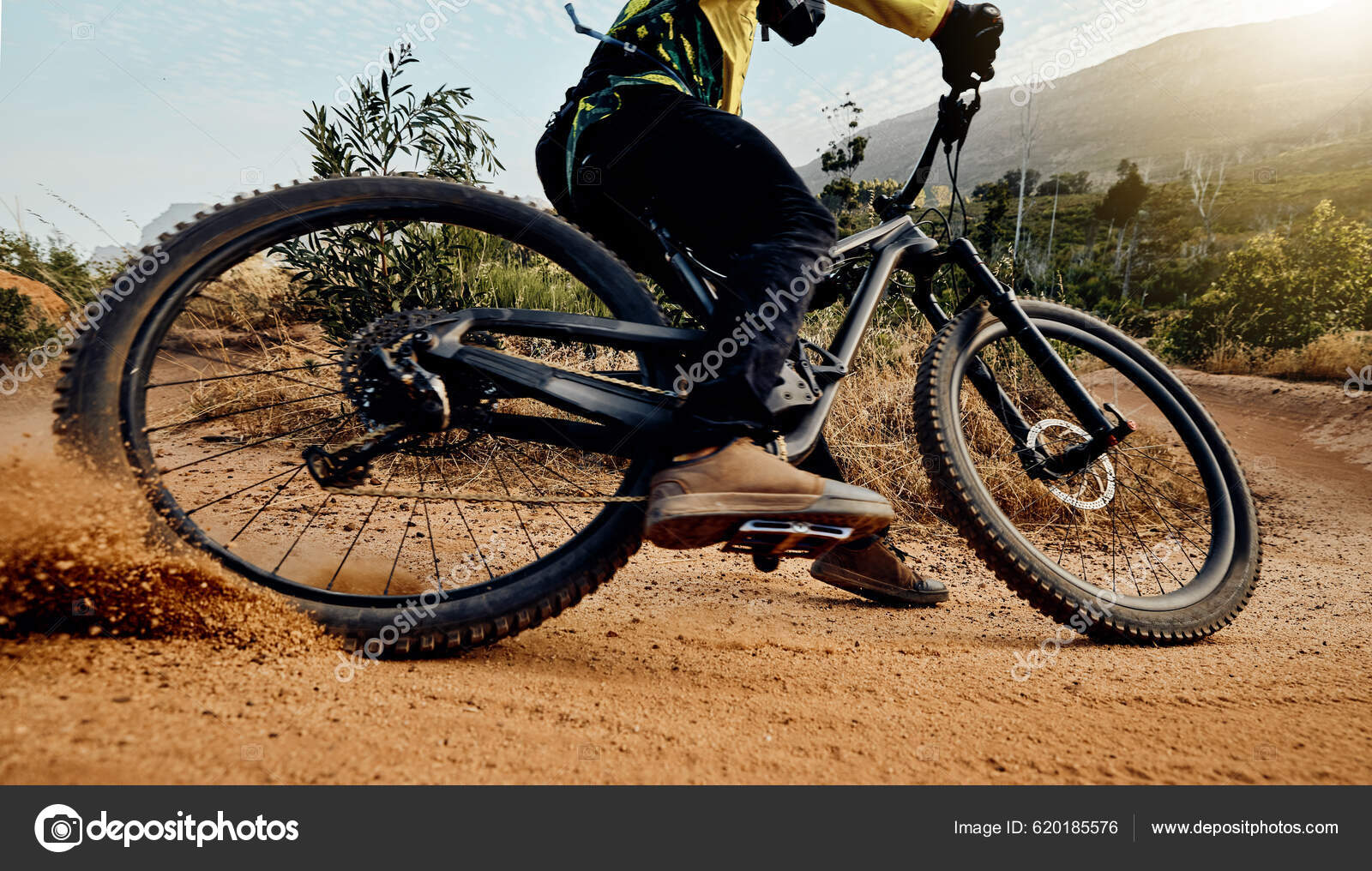 Bike Ride Extreme Downhill Mountain Bike Extreme Cycling Vtt