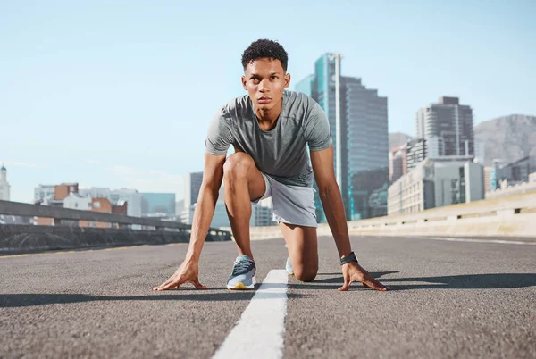 City Street Futó Start Sportoló Edzés Maraton Verseny Testmozgás Vagy — Stock Fotó