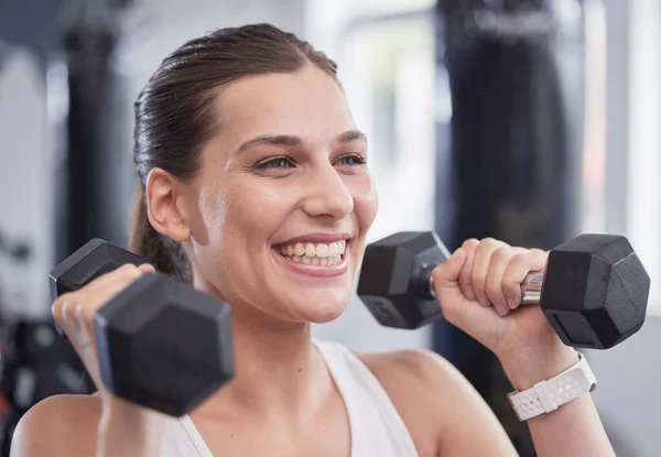 Άσκηση Άσκηση Και Γυναίκα Αλτήρα Στο Γυμναστήριο Κάνει Προπόνηση Προπόνηση — Φωτογραφία Αρχείου