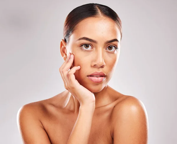 Szépség Bőr Egészség Portré Kozmetikumok Wellness Arc Smink Termék Luxus — Stock Fotó