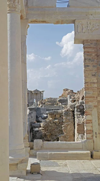 Ancient Ruins Modern Times Ancient Roman Ruins Turkey — Stock Fotó