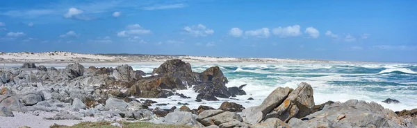 Costa Western Cape Imágenes Costeras Cerca Ciudad Del Cabo Cabo — Foto de Stock