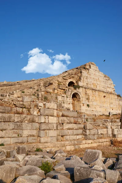 Miletus Ancient City Amphitheater Turkey — Stok fotoğraf