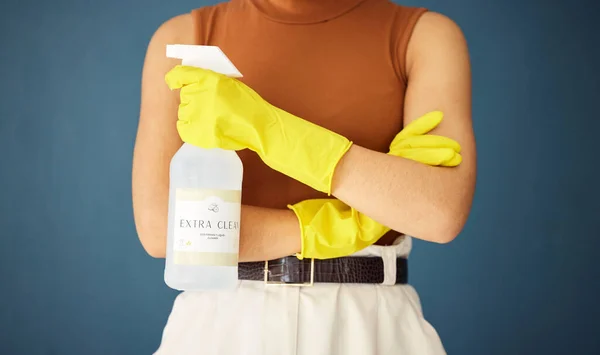 Καθαρισμός Προϊόν Και Γυναίκα Οργανικό Σπρέι Μπουκαλιού Στούντιο Για Υγιεινή — Φωτογραφία Αρχείου