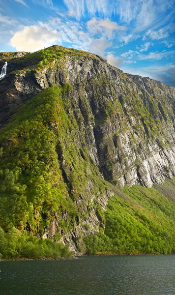 挪威美丽的风景 挪威诺德兰Bodo附近6月的景观 — 图库照片
