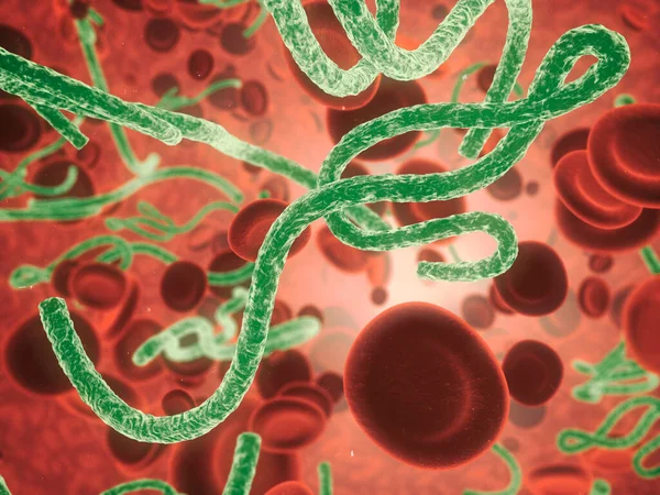 Waging War Disease Microscopic View Virus Human Body — Stock Photo, Image