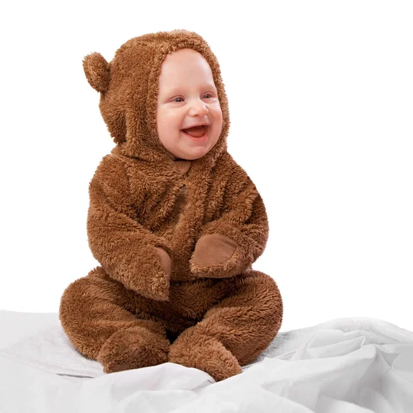 Los Teddy Nunca Han Sido Más Lindos Foto Estudio Niño —  Fotos de Stock