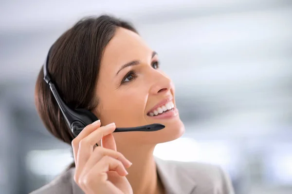 stock image Always striving. a beautiful businesswoman in her office