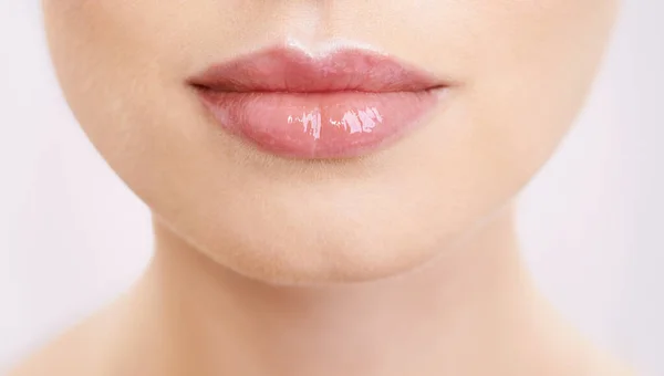 Lip Stick Shades Every Mood Closeup Studio Shot Models Mouth — Stock Photo, Image