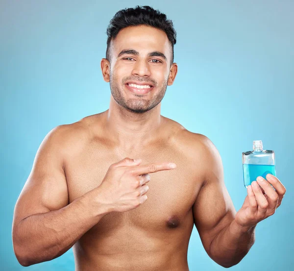 Man Parfum Dan Botol Aftershave Untuk Pemasaran Iklan Dan Mockup — Stok Foto