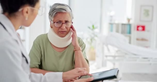Mujeres Ortodoncia Médico Consultor Hospital Clínica Emergencia Salud Mano Tratamiento — Vídeos de Stock