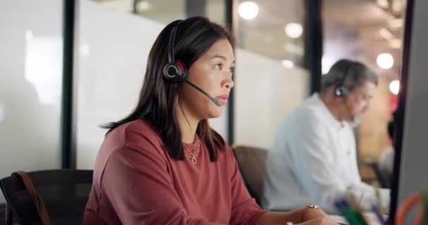 Call Center Telefon Hívás Lépjen Kapcsolatba Velünk Crm Ügyfélszolgálat Vagy — Stock videók