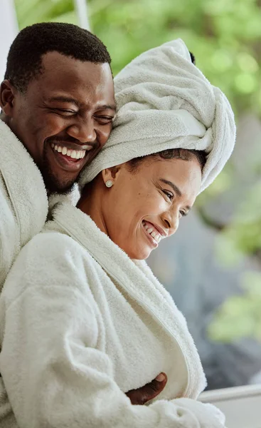 Love Wellness Relax Black Couple Health Spa Luxury Resort Romance — 스톡 사진