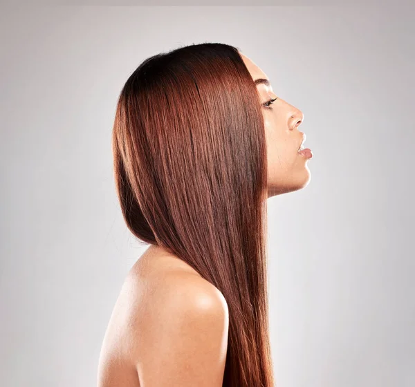 Hair Care Beauty Luxury Salon Haircut Woman Brazilian Treatment Studio — Φωτογραφία Αρχείου