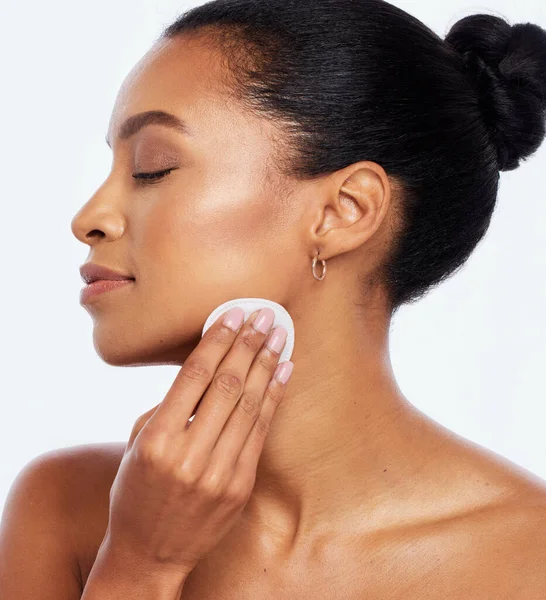 Beauty Skincare Cotton Face Cleaning Studio Dermatology Cosmetics Natural Skin — Φωτογραφία Αρχείου